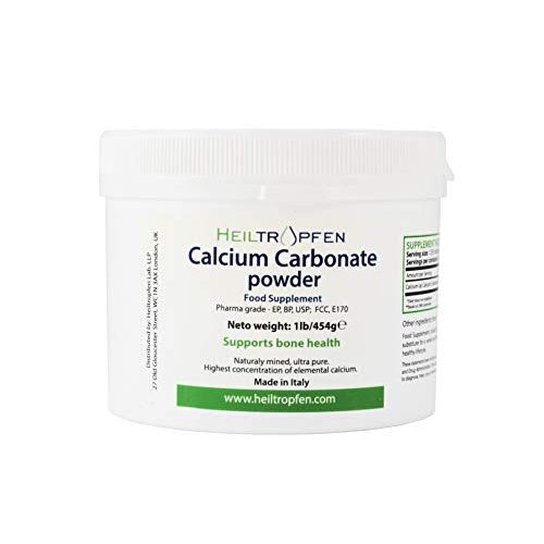 Die beste calcium pulver heiltropfen kalzium pulver 454g Bestsleller kaufen