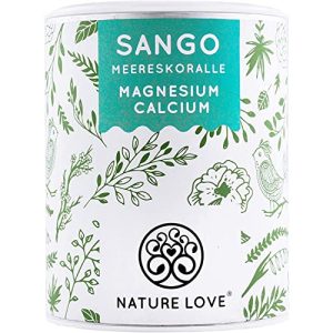Calcium-Pulver Nature Love ® Sango Meereskoralle 250g Pulver