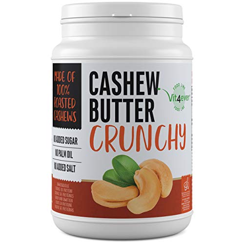 Die beste cashew butter vit4ever cashewbutter crunchy 1kg Bestsleller kaufen