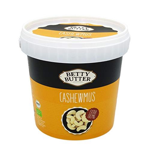 Die beste cashewmus betty butter bio 1 kg eimer natuerliches nussmus Bestsleller kaufen