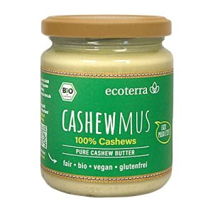 Cashewmus ecoterra Bio 100% Cashewkerne vegan 250 g