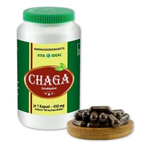 Chaga VITA IDEAL VITAIDEAL ® Pilz Extrakt 180 Kapseln je 450mg