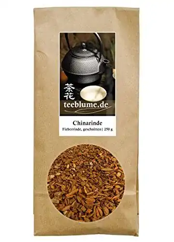 Chinarinde teeblume , Fieberrinde, Chinae Cortex, geschnitten, naturrein, 250g
