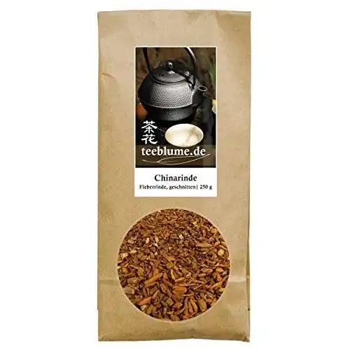 Chinarinde teeblume , Fieberrinde, Chinae Cortex, geschnitten, naturrein, 250g