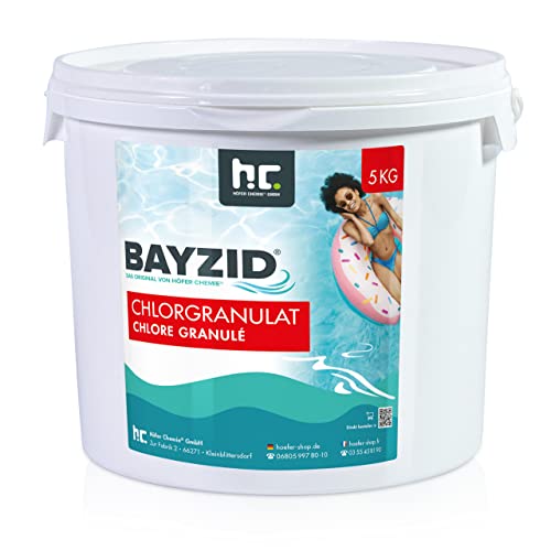 Die beste chlorgranulat hoefer chemie 5 kg bayzid chlor granulat Bestsleller kaufen