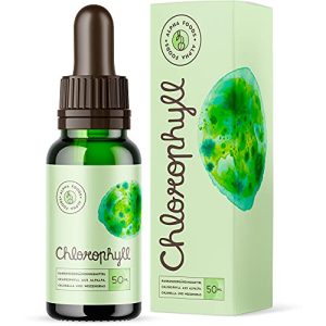 Chlorophyll-Tropfen
