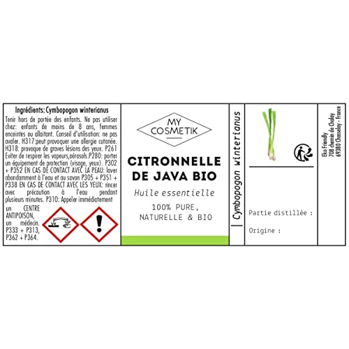Citronella-Öl MY COSMETIK Ätherisches Öl Citronella Java 30 ml