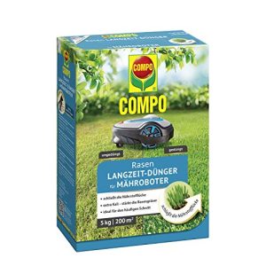 Compo-Rasendünger Compo ROBO-RASEN Langzeit-Dünger, 5 kg