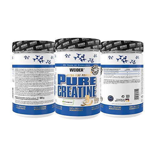 Creatin-Pulver Weider Pure Creatine, Kreatin Monohydrat, 600 g