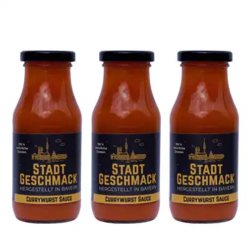 Currywurst-Sauce StadtGeschmack Currywurst Sauce 3 x 215ml