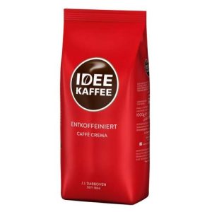 Darboven-Kaffee Idea Coffee Decaffeinated Cafe Crema 1000 g