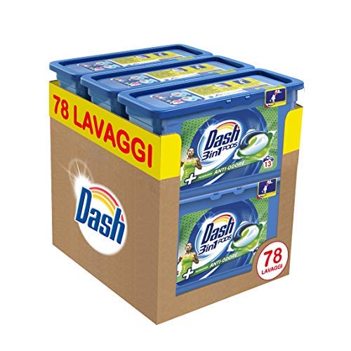 Die beste dash waschmittel dash pods 3 in 1 anti geruch maxi format Bestsleller kaufen