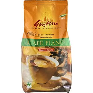 Dennree-Kaffee dennree Bio Café piano, ganze Bohne 1 kg
