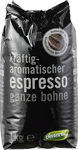 Die beste dennree kaffee dennree espresso ganze bohne 1 kg bio Bestsleller kaufen