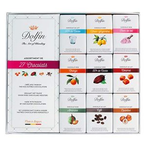 Dolfin-Schokolade Dolfin, Schokoladen-Sortiment, 27 Einheiten