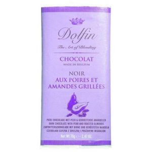 Dolfin-Schokolade Dolfin Zartbitterschokolade mit Birne