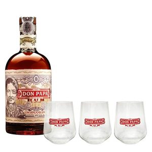 Don-Papa-Rum Don Papa Geschenkeset Rum 7 Jahre mit 40% vol.