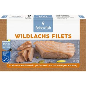 Dosenfisch followfish MSC Wildlachs Filets in Bio-Sonnenblumenöl