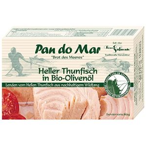 Dosenfisch Pan do Mar Heller Thunfisch, in Bio Olivenöl 6 x 120 g