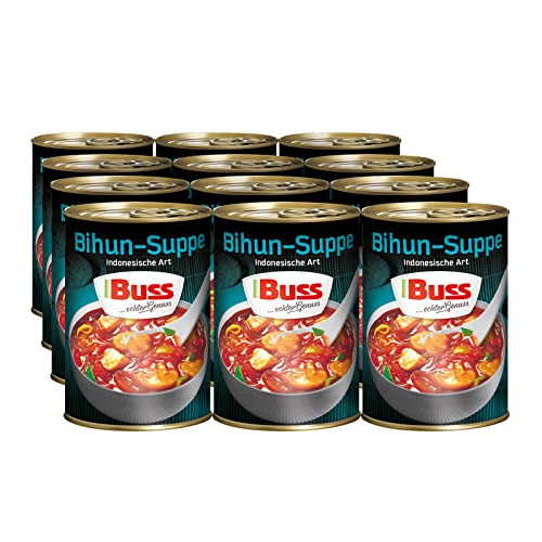 Die beste dosensuppe buss asia suppe bihunsuppe original 12 x 400 g Bestsleller kaufen