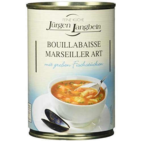 Die beste dosensuppe feine kueche juergen langbein bouillabaisse 6x Bestsleller kaufen