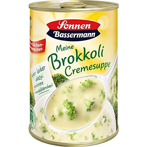 Die beste dosensuppe sonnen bassermann broccoli cremesuppe 3 x 400 ml Bestsleller kaufen