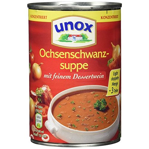 Die beste dosensuppe unox konzentrat ochsenschwanz suppe 6 x 400 ml Bestsleller kaufen