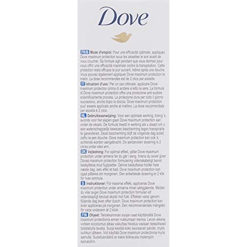 Dove-Deo Dove Deocreme Damen 3er Pack Maximum Protection