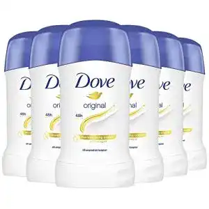 Dove-Deo Dove Deodorant Stick Original Anti-Transpirant, 6 Stück