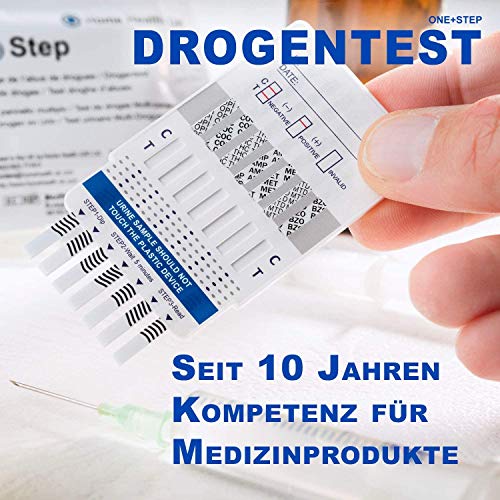 Drogentest One+Step 5 x, Drogenschnelltest für 7 Drogenarten