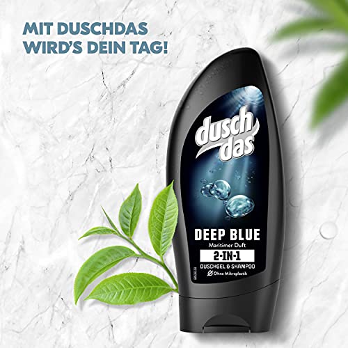 Duschdas-Duschgel Duschdas Männer 6er Pack Deep Blue