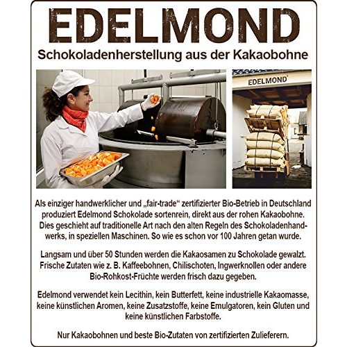 Edelmond-Schokolade Edelmond Bio. Weiße Nuss Schokolade