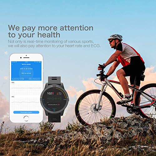 EKG-Uhr Prixton, Smartwatch für Android und iOS