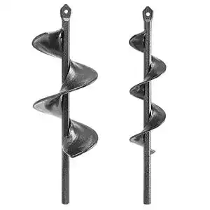 Erdbohrer für Bohrmaschine Codirom Auger Drill Bits 2-in-1 Set