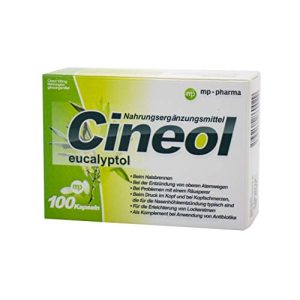 Erkältungskapseln Eukalyptusöl Cineol eucalyptol, 100 Stk.
