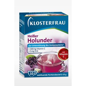 Erkältungstee Klosterfrau Heißer Holunder, 10 Stück