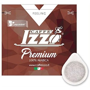 ESE-Pads Izzo Arabica 100%, 150 ESE Pads Cialde, 1042 g
