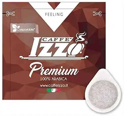 ESE-Pads Izzo Arabica 100%, 150 ESE Pads Cialde, 1042 g