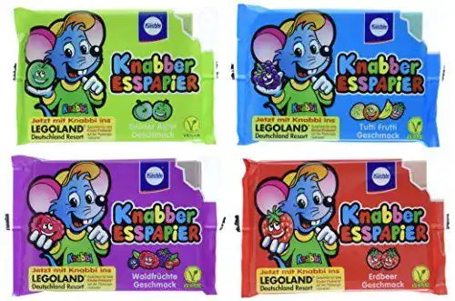 Esspapier KUECHLE Küchle Knabber 4-fach, 5 x 24 g