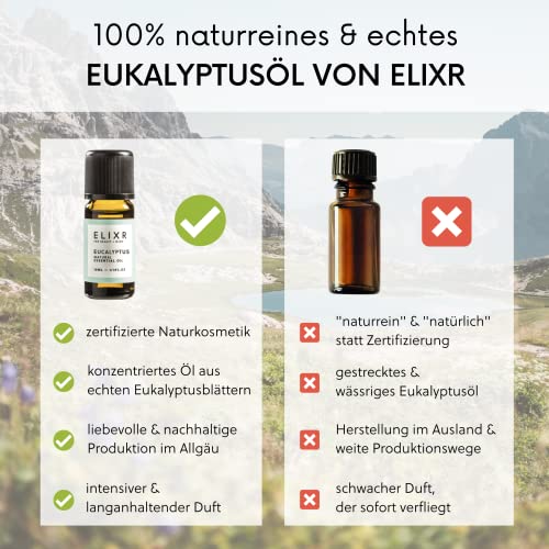 Eukalyptusöl ELIXR, Ätherisches Eukalyptus Öl, 10 ml
