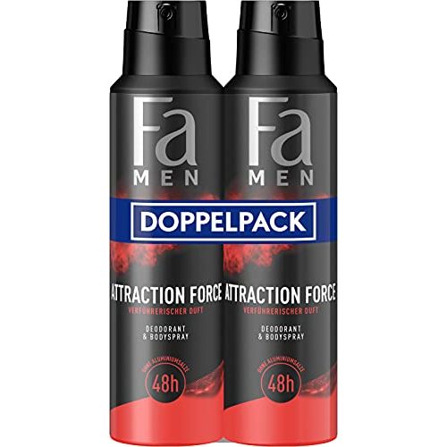 Die beste fa deo fa men deodorant bodyspray attraction force 2er Bestsleller kaufen