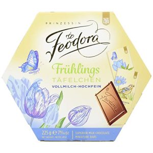 Feodora-Schokolade Feodora Frühlings-Täfelchen 4 x 225 g