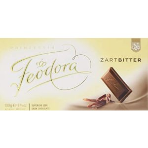 Feodora-Schokolade Feodora Zart-Bitter, 5 x 100 g