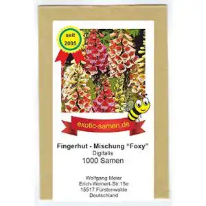 Fingerhut-Samen exotic-samen Digitalis, Fingerhut, zweijährig