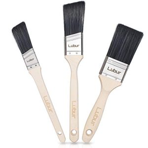 Flachpinsel Lubur ® Malerpinsel Set ohne Borstenverlust