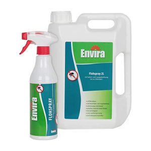 Flohspray ENVIRA Floh-Spray, mit Langzeitwirkung, 500 ml + 2 L