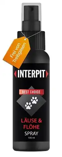 Flohspray Interpit ® LÄUSE & FLÖHE Spray, hochwirksam, 100ml