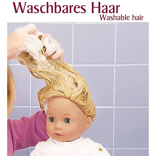 Frisierkopf Götz 1192052 Haarwerk mit blonden Haaren