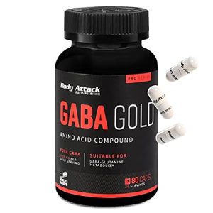 Gaba Capsules Body Attack Sports Nutrition Body Attack Gaba Gold