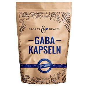 Gaba capsules CDF Sports & Health Solutions, high dose